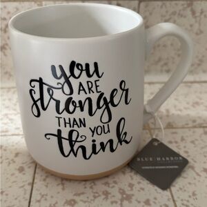 You are Stronger than you Think Coffee Mug New 22oz